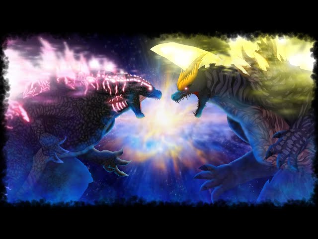 Spacegodzilla VS Evovled Godzilla | Part 1 | Animation