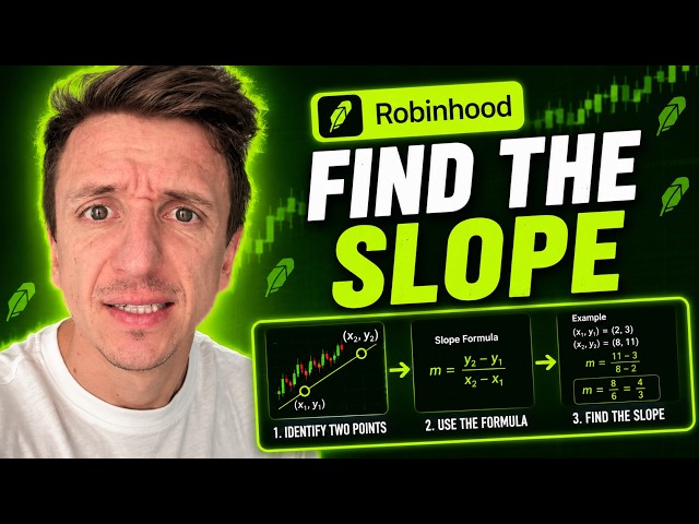 How To Add Linear Regression Slope To A Trading Chart