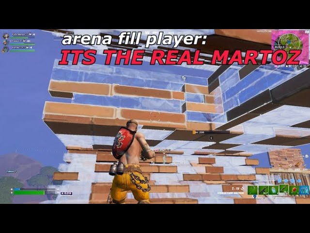 ''You are fake Martoz'' but then they spectate me..