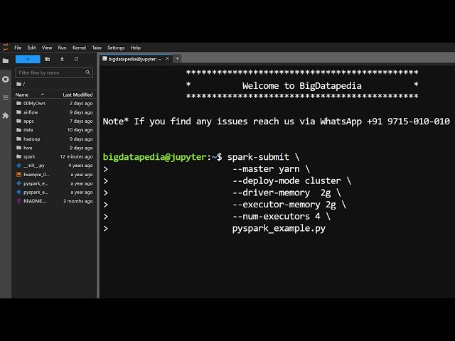 How to submit a Spark job using YARN in Multi Node Cluster | Spark Structured Streaming | English