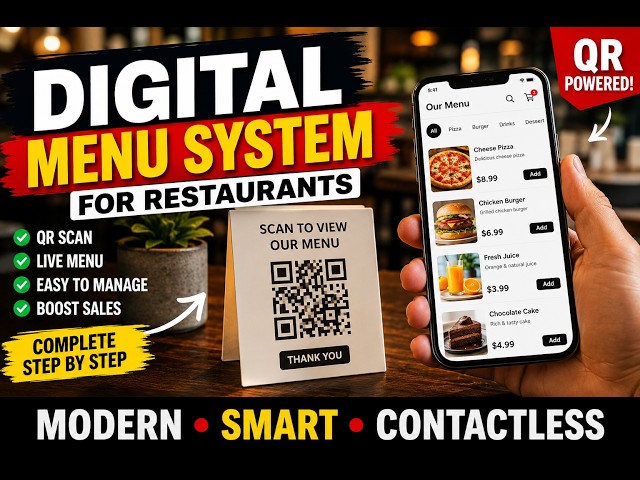 QR menu part 2