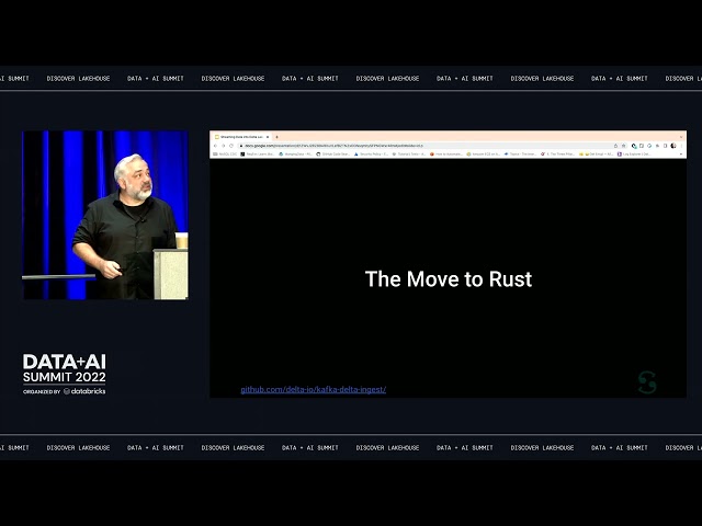 Streaming Data into Delta Lake with Rust and Kafka