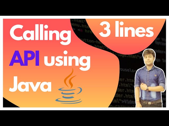 Simplest Way of Calling API using Java in hindi