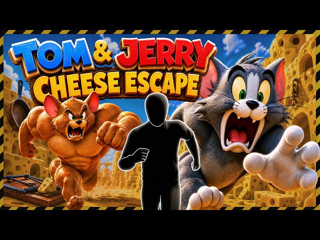 4K Immersive Interactive Warm Up | TOM & JERRY Cheese Escape | Full Body #18