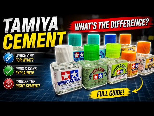 Tamiya Cement: What’s the Difference?