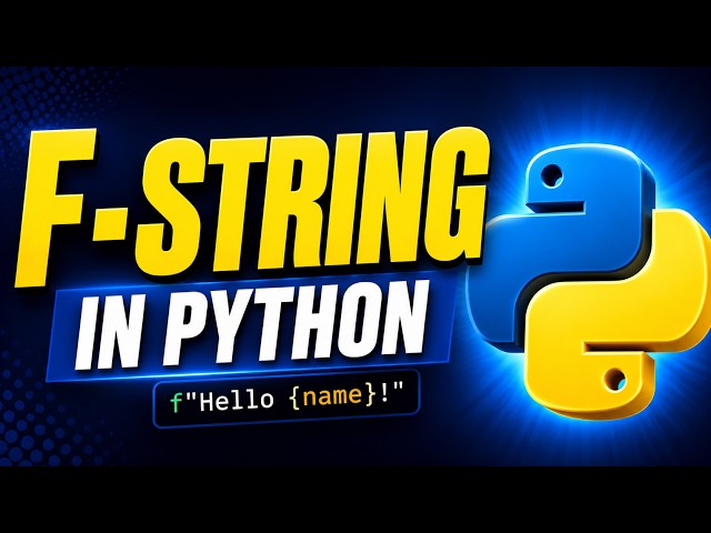 f-Strings in Python  | Old Method vs format() vs f-String | python tutorial for beginners