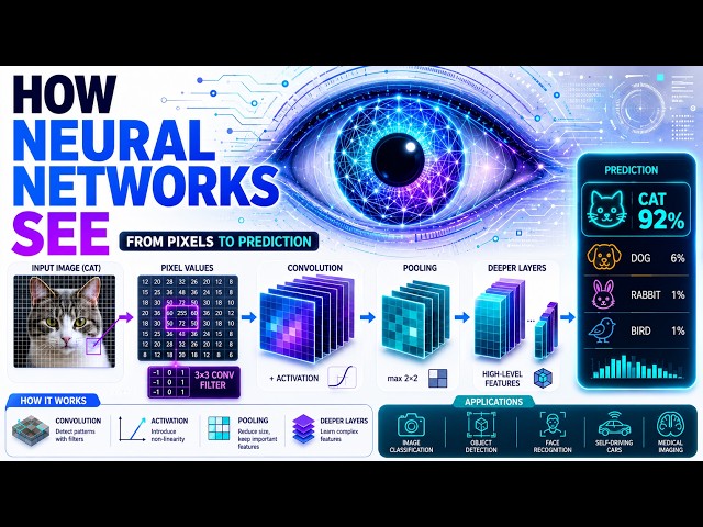 How Neural Networks See Images | Computer Vision Explained