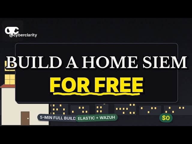 Build a Home SIEM for FREE — Full 5-Min Guide (Elastic + Wazuh, Docker)
