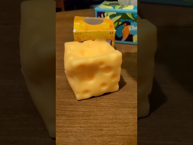 WOW! ASMR! SQUISH CHEESE 🧀! #asmr #amazing #cheese #squishy #toy #short #viral #trending #new