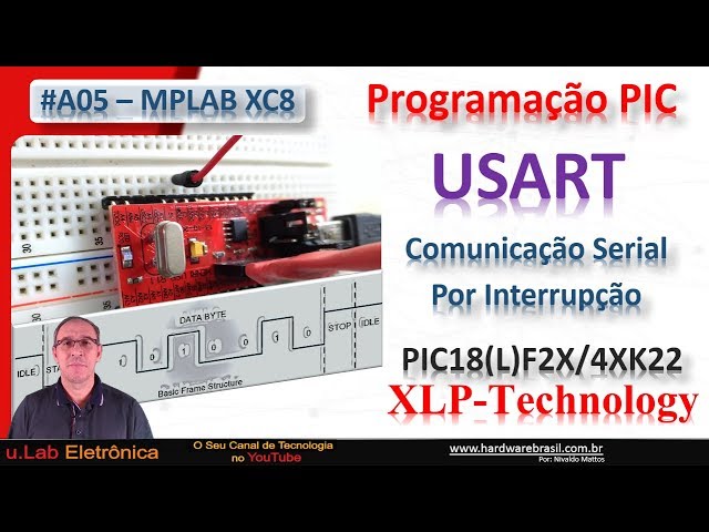 V28-Curso de programação PIC Modulo USART