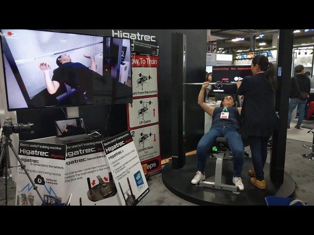 Bench-Train without a Spotter, CES 2020 [4K]