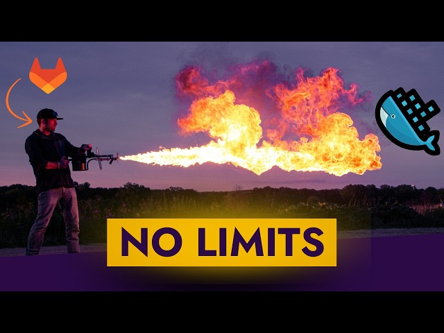 💥 Explose les limites du Docker Hub | TUTO GitLab CI