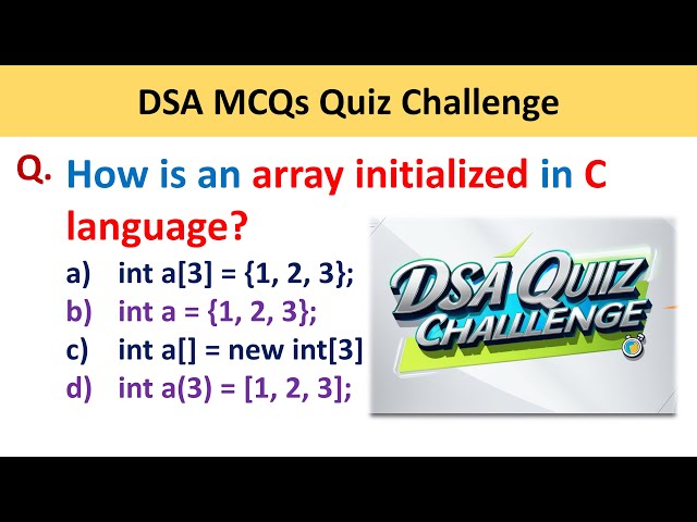 Top 50 Data Structure MCQs | Computer Science | data structure and algorithms mcq