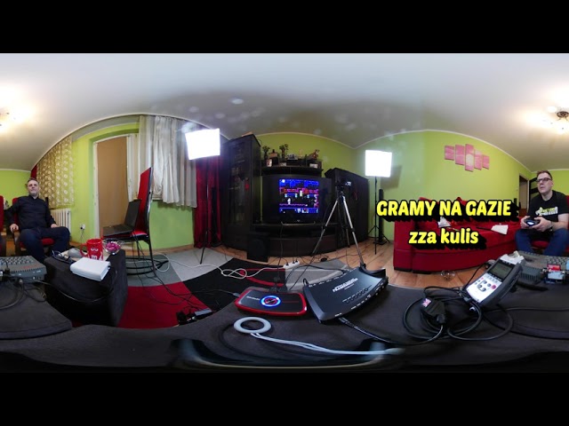 Zza kulis Gramy na Gazie w 360°