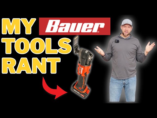 👎🏻 4 Things I DISLIKE about Harbor Freight's Bauer  Cordless Tools (But Still Recommend)