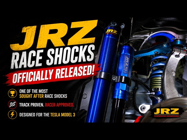 EXCLUSIVE: JRZ X ASPIRA Tesla Model 3 Race Shocks Now Available at ZEVcentric