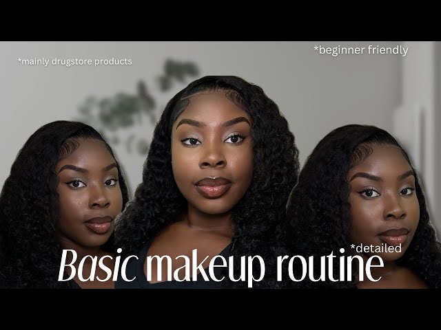 Beginner Makeup Tutorial | drugstore focused, in depth tutorials, step-by-step | ashleyj