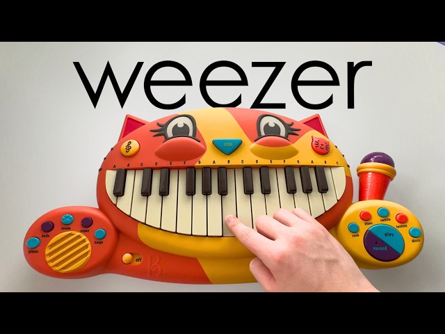 Weezer lick on 49 instruments!