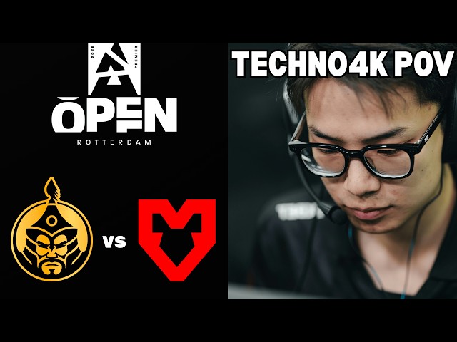Techno4K POV | TheMongolZ vs MOUZ (22/6/7) | ADR 137.8 | RATING 2.30 | CS2 BLAST Open Rotterdam 2026