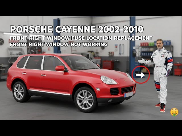 Porsche Cayenne 9PA (2002–2010) Passenger Side Front Window Fuse Guide & Troubleshooting