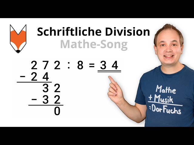 Schriftliche Division (Mathe-Song)