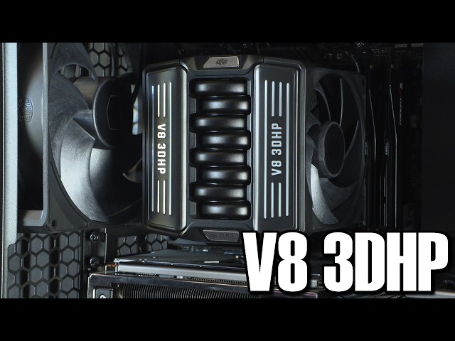 Cooler Master V8 3DHP Review   Tested in HAF II 500