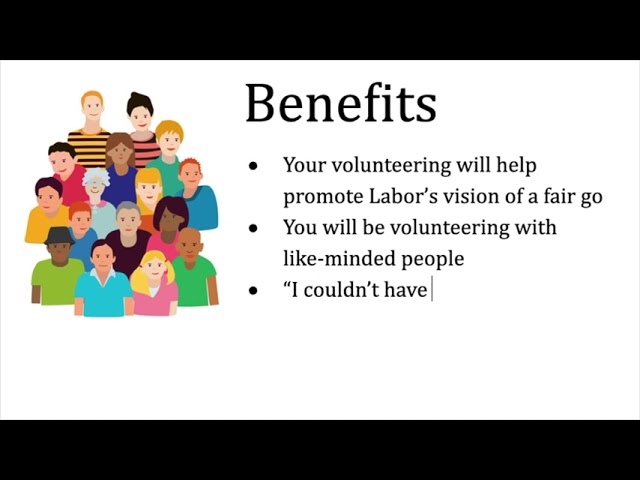 LASA Talking Points: Volunteers