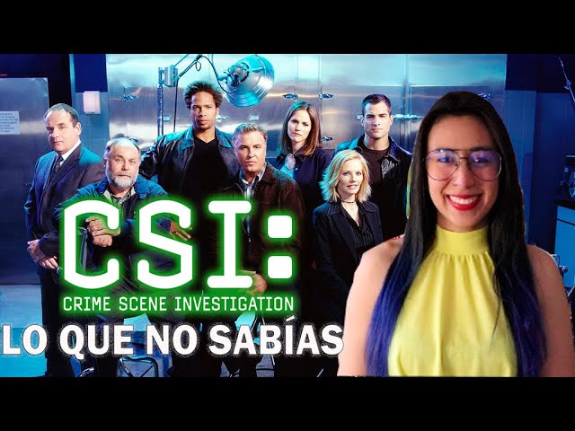 😱 La icónica serie CSI cumplió 20 años LO QUE NO SABÍAS✨ Maritza Ariza