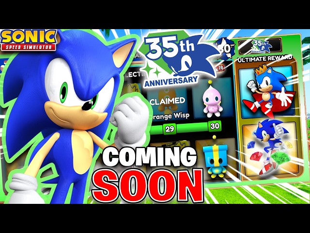 Predicting The NEW UPDATE.. (Sonic Speed Simulator)