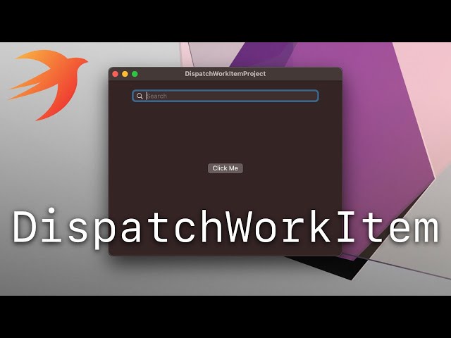 DispatchWorkItem