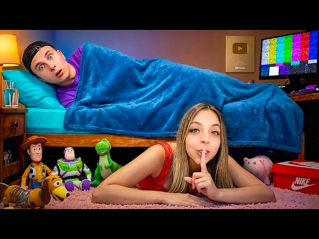 MI NOVIA SE ESCONDE EN MI CASA POR 24 HORAS