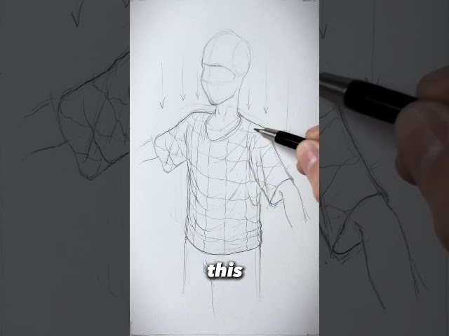 Here’s How To Draw CLOTHING #drawing #foryou #shorts