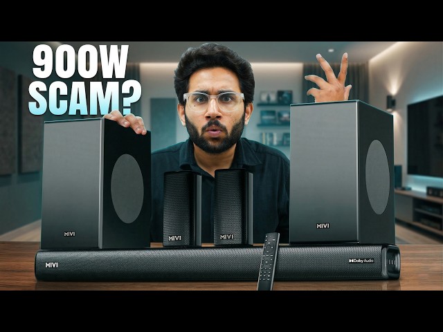 Don’t Buy Soundbars by WATTS! ⚠️ Mivi 900W Soundbar Reality