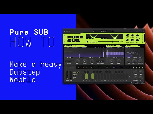 Pure SUB | How to Make a Heavy Dubstep Wobble | ARTURIA