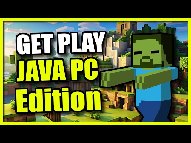How to Get & Play Minecraft Java Edition on PC (Easy GUIDE)