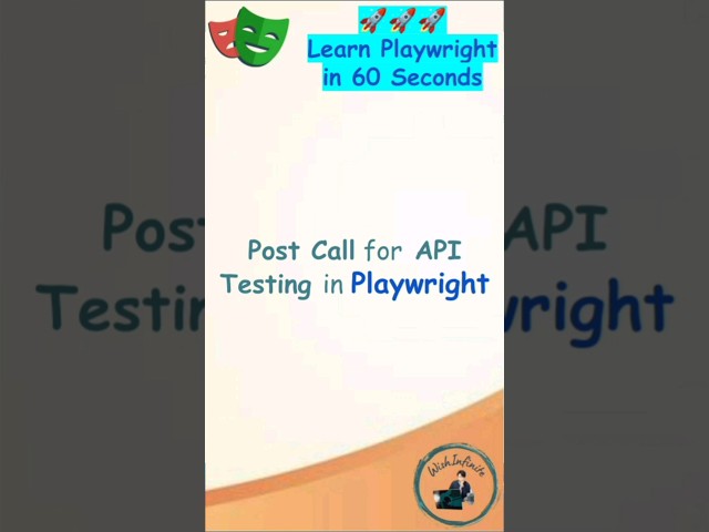 Playwright Tutorial |  Post Call For API Testing with Playwright #playwright
