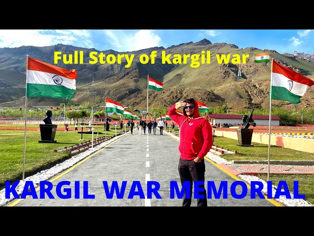 क्या story thi kargil war ki |Kargil War Memorial A big salute for indian army❤️delhi to Ladakh Ep-5