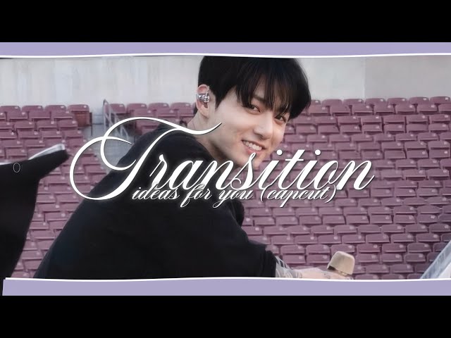 Transition ideas for you on capcut + tutorial!!