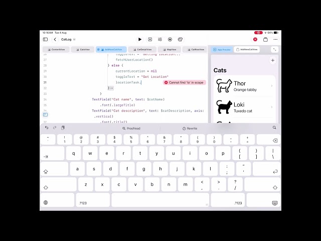 SwiftUI for Beginners — First Edition | 8. Core Location and MapKit