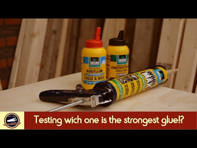 Glue Strength Test | Wich One Will Be The Strongest!? | DIY | HOW TO | #11