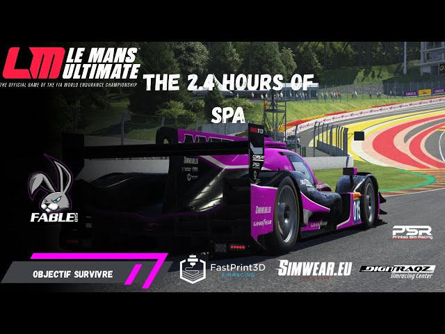 THE 2.4 HOURS OF SPA SUR LMU