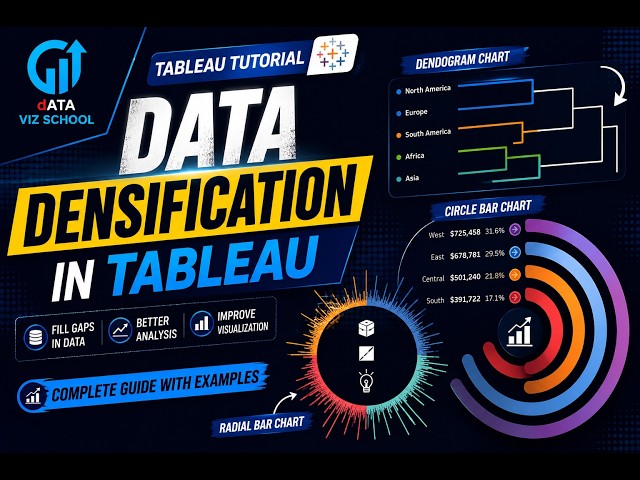 Data Densification in Tableau | #CustomCharts