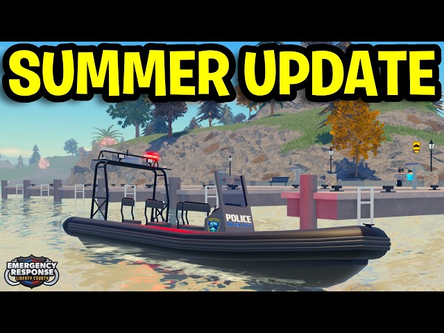 NEW ERLC UPDATE! New Map, Boats, Vehicles, K9 + MORE!