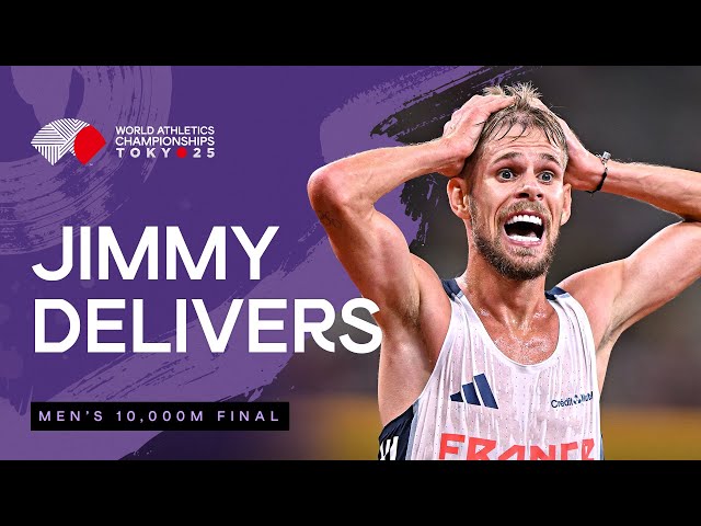 Gressier stuns Kejelcha with final sprint for 10,000m gold | World Athletics Championships Tokyo 25