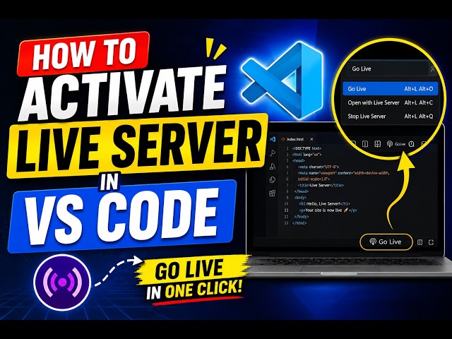 Live Server In VS CODE 