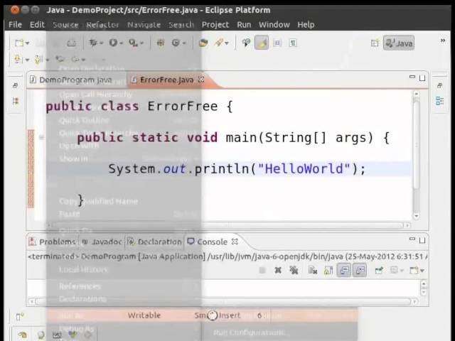 Errors and Debugging in Eclipse - Gujarati