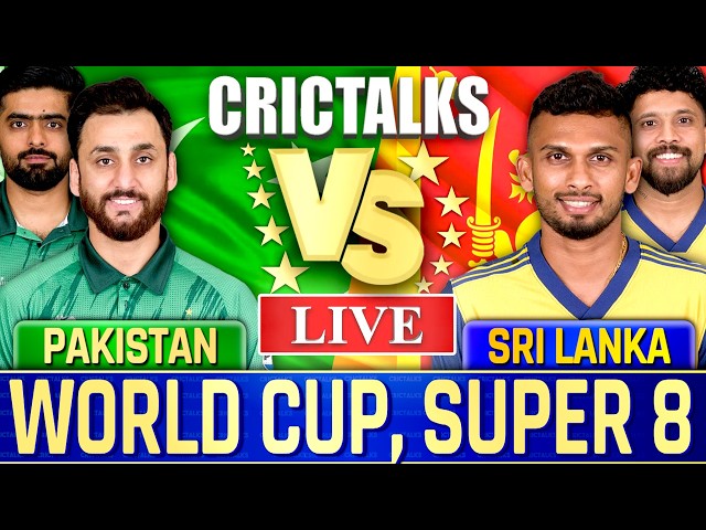 🔴 PAK vs SL Cricket Live Match Today, T20 World Cup 2026 Scores Commentary, Pakistan v Sri Lanka