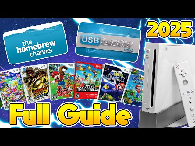 How to Mod your Wii! | Install Homebrew Channel,  USB Loader GX & More! [Full Guide]
