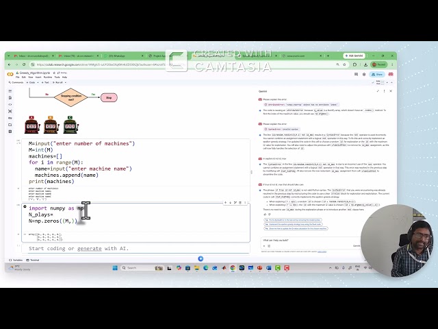 Lecture 6.6   Modified e-greedy Algorithm - Python