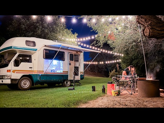 Camping in our 1998 Toyota RV